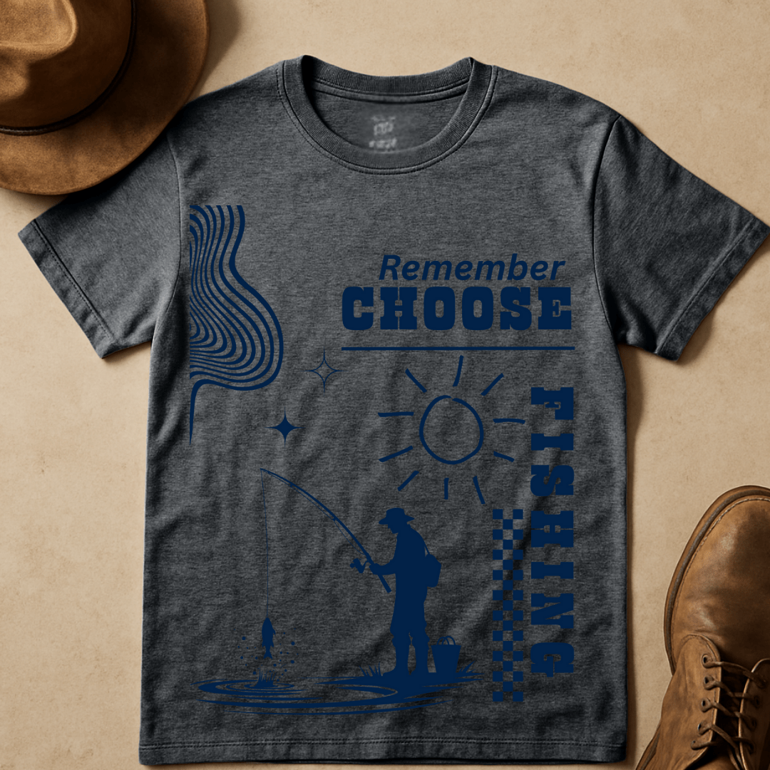 CHOOSE FISHING T-SHIRT