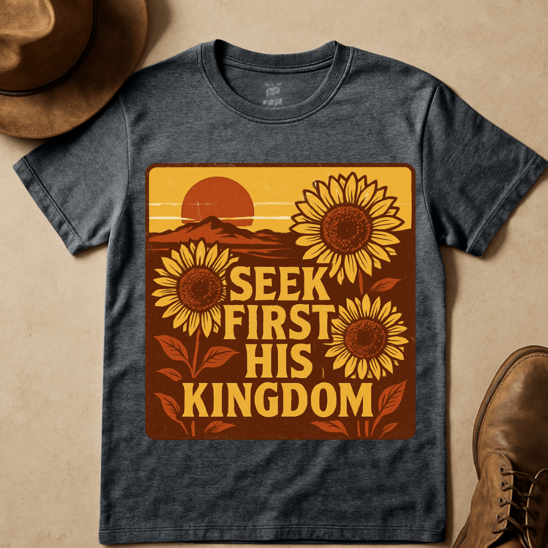 DESERT SUNFLOWER SUNSET T-SHIRT