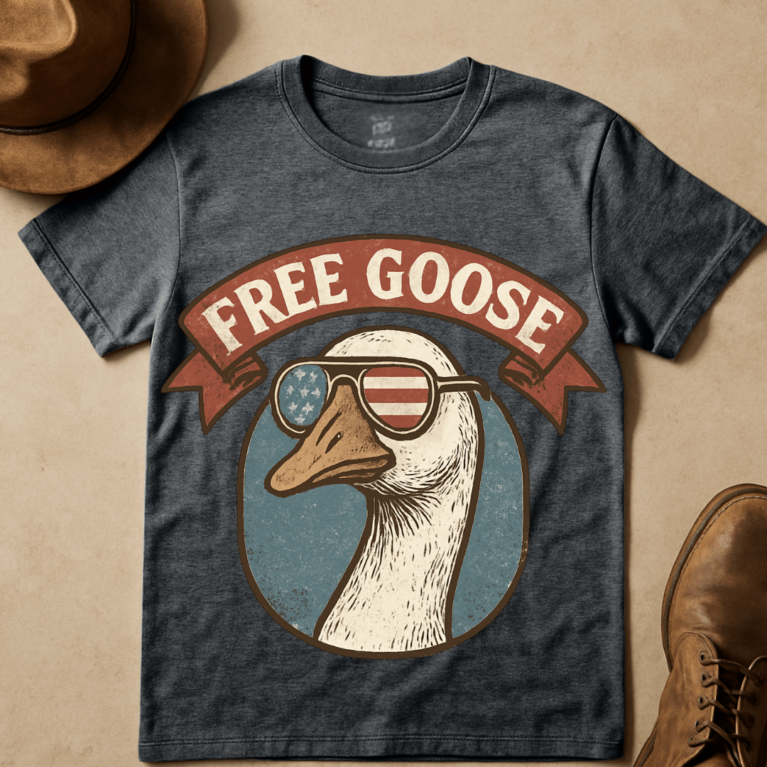 FREE GOOSE BADGE T-SHIRT