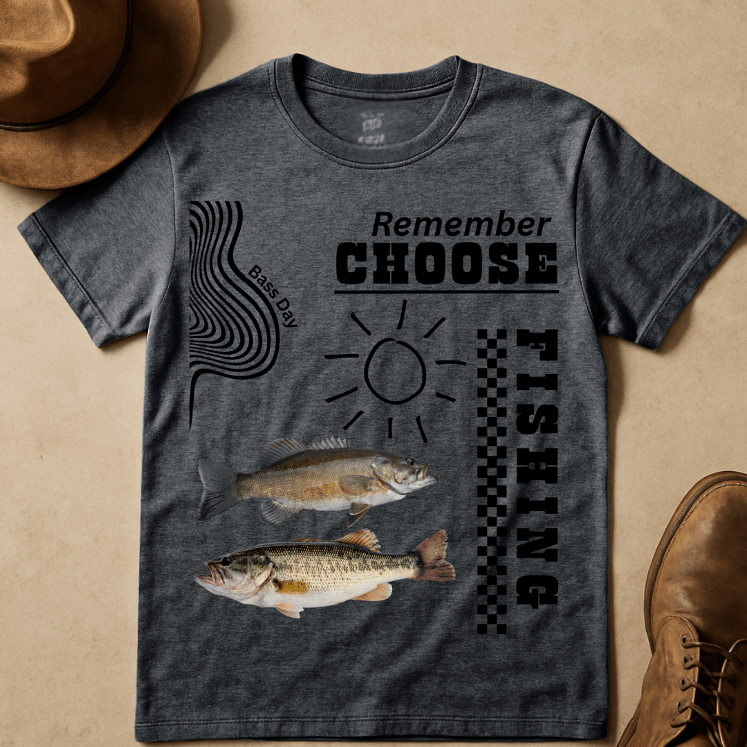 CHOOSE FISHING T-SHIRT