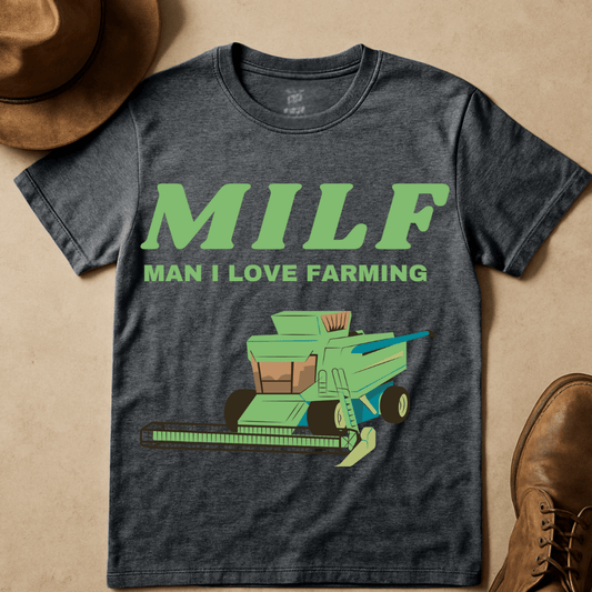 MAN I LOVE FARMING T-SHIRT