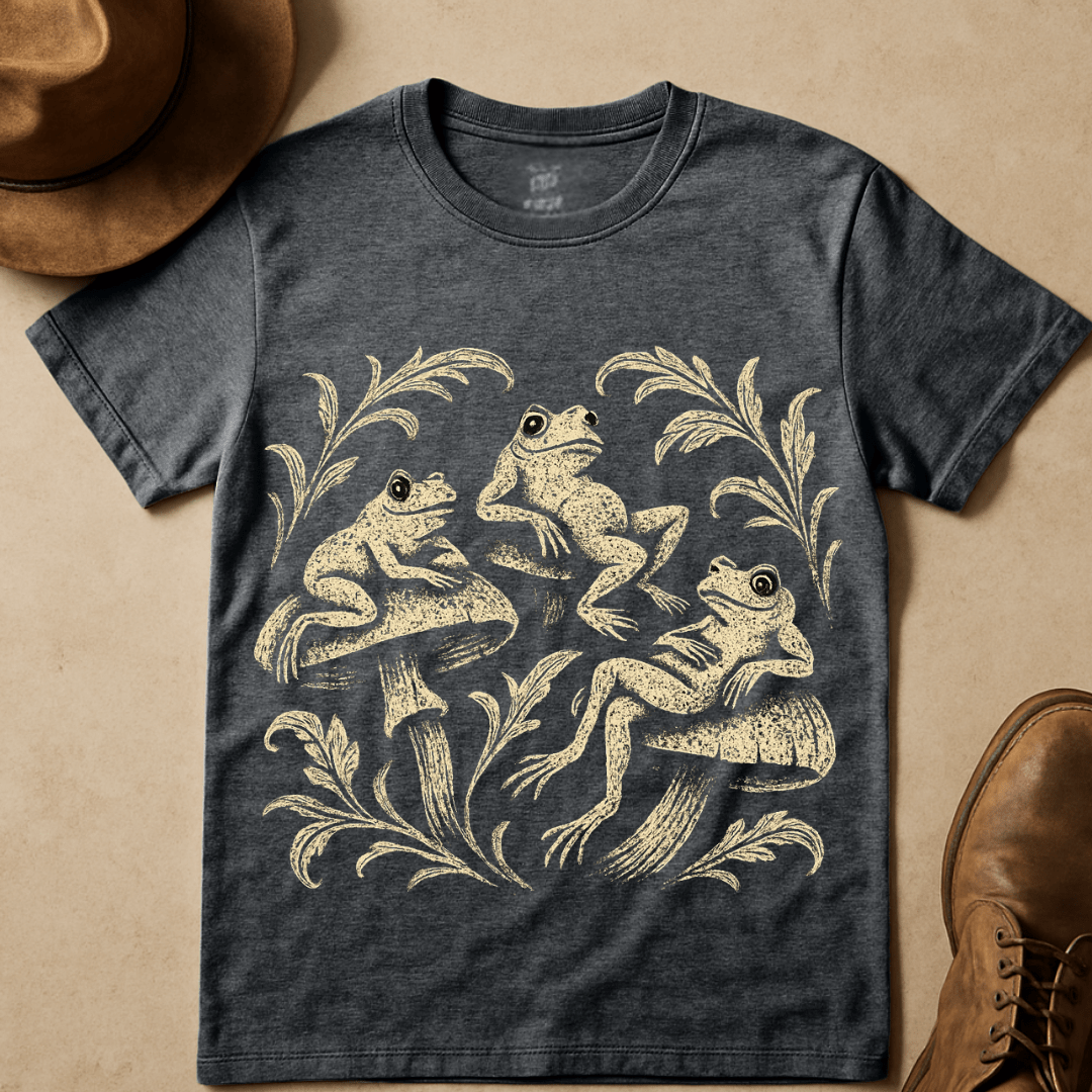 FROGS LOUNGING T-SHIRT