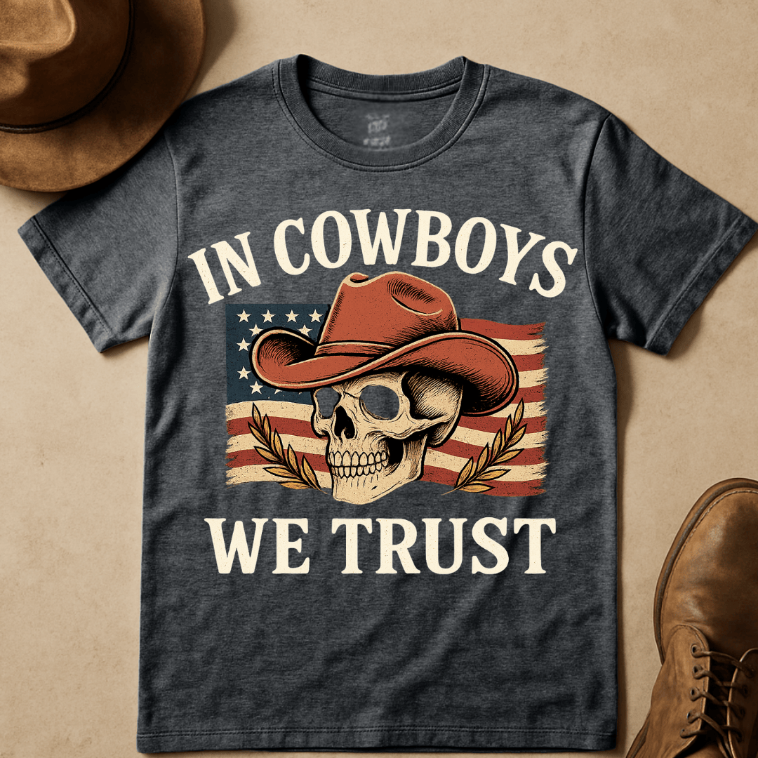 IN COWBOYS WE TRUST T-SHIRT