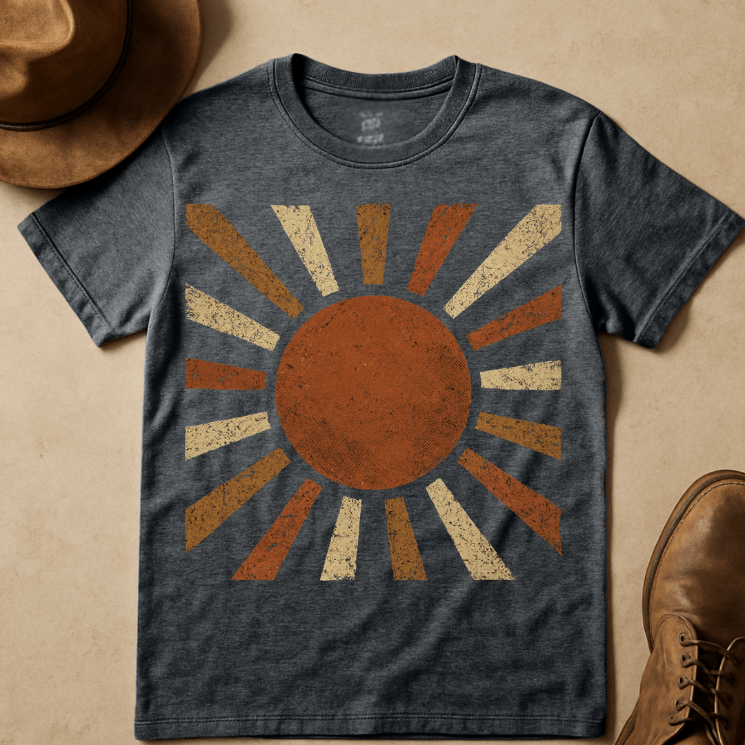RODEO SUNBURST T-SHIRT