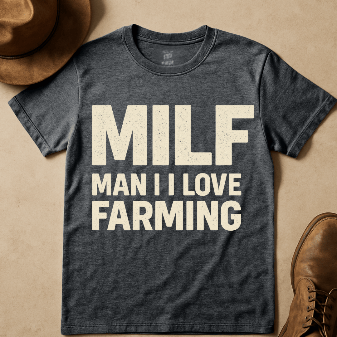 I LOVE FARMING T-SHIRT