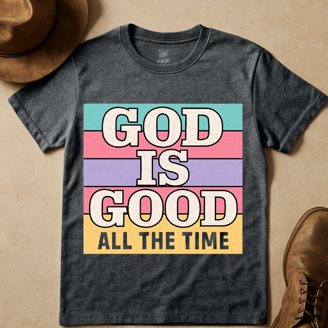 GOD IS GOOD ALL THE TIME T-SHIRT