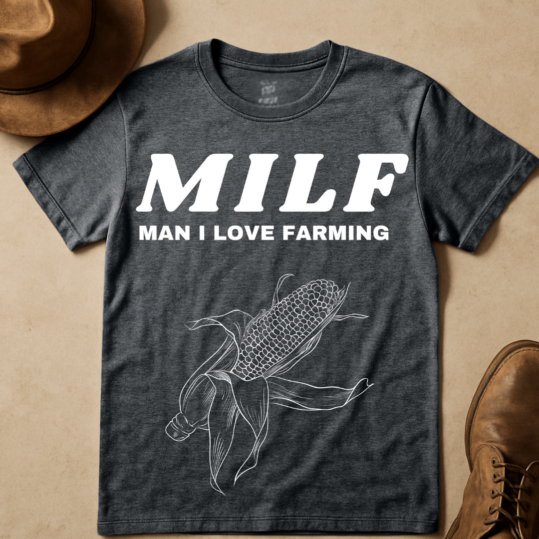 MAN I LOVE FARMING T-SHIRT