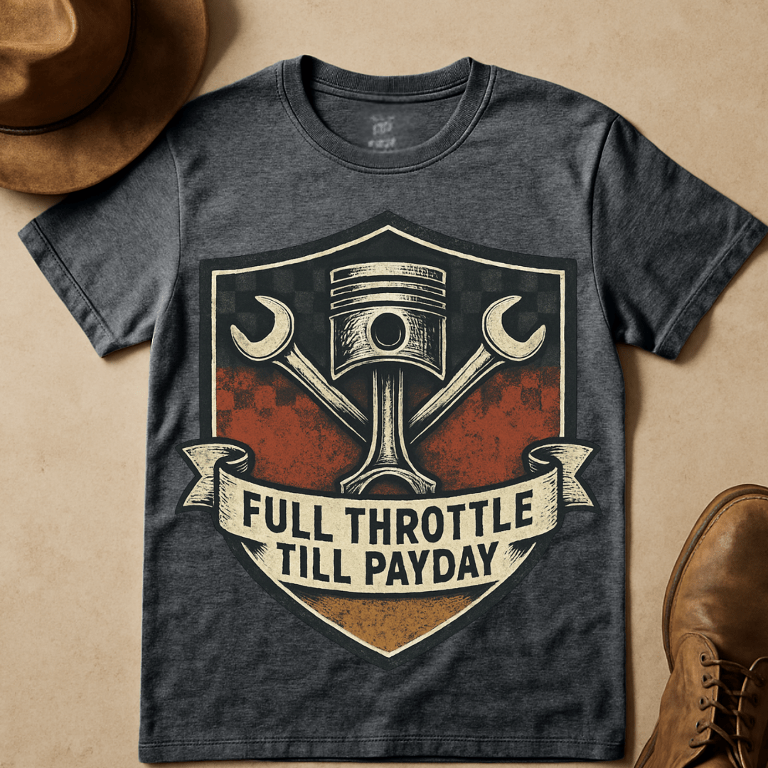 MECHANICS EMBLEM PAYDAY T-SHIRT