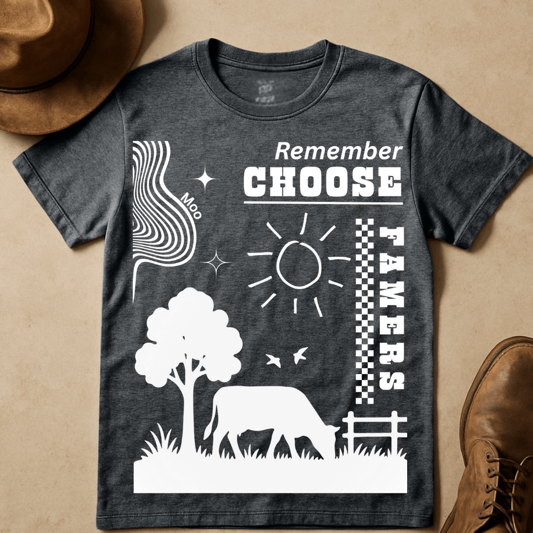 CHOOSE FARMING T-SHIRT