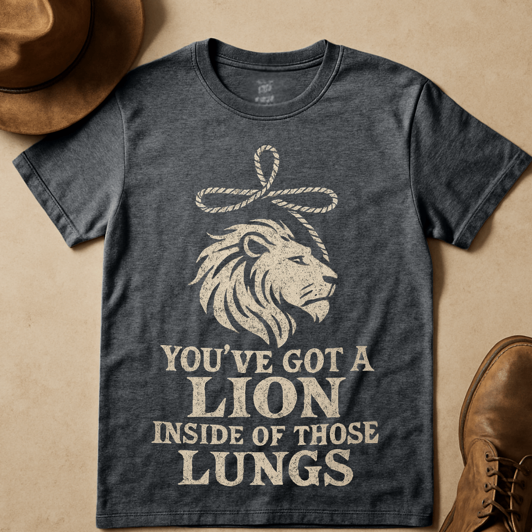 LION IN LUNGS T-SHIRT