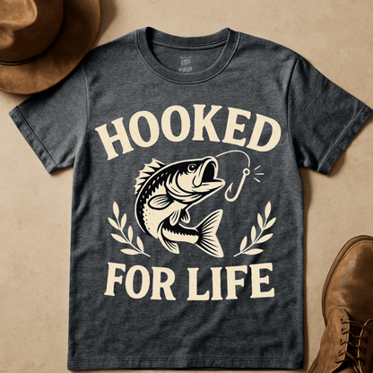 HOOKED FOR LIFE T-SHIRT