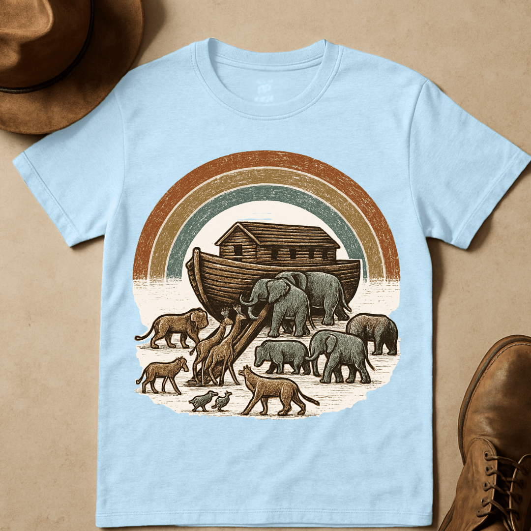 RETRO NOAHS ARK T-SHIRT