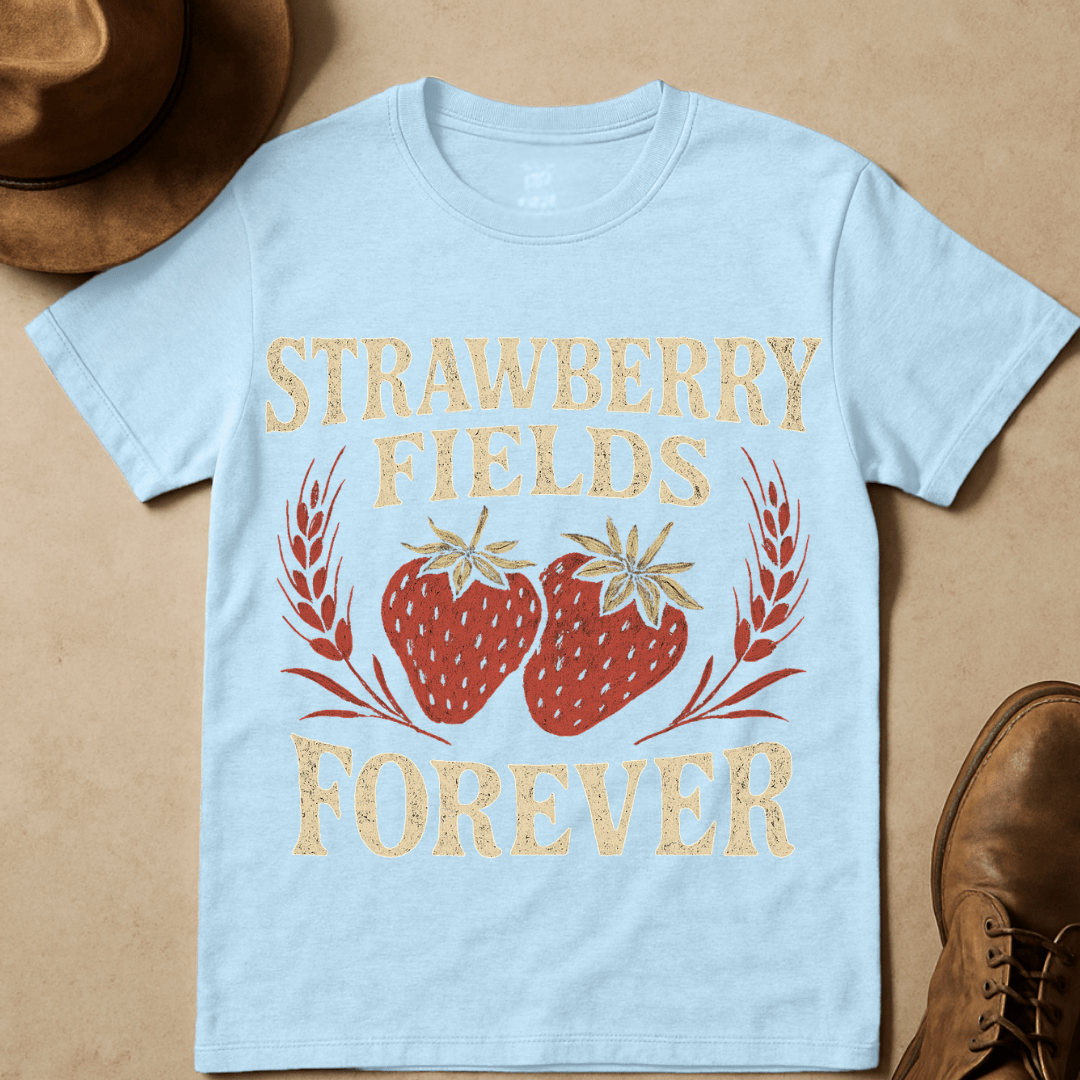 STRAWBERRY FIELDS FOREVER T-SHIRT