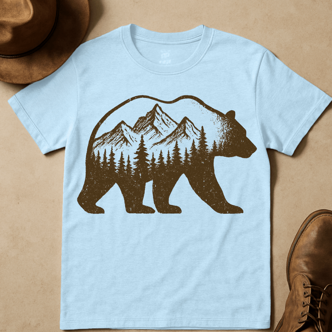 BEAR FIR FOREST T-SHIRT
