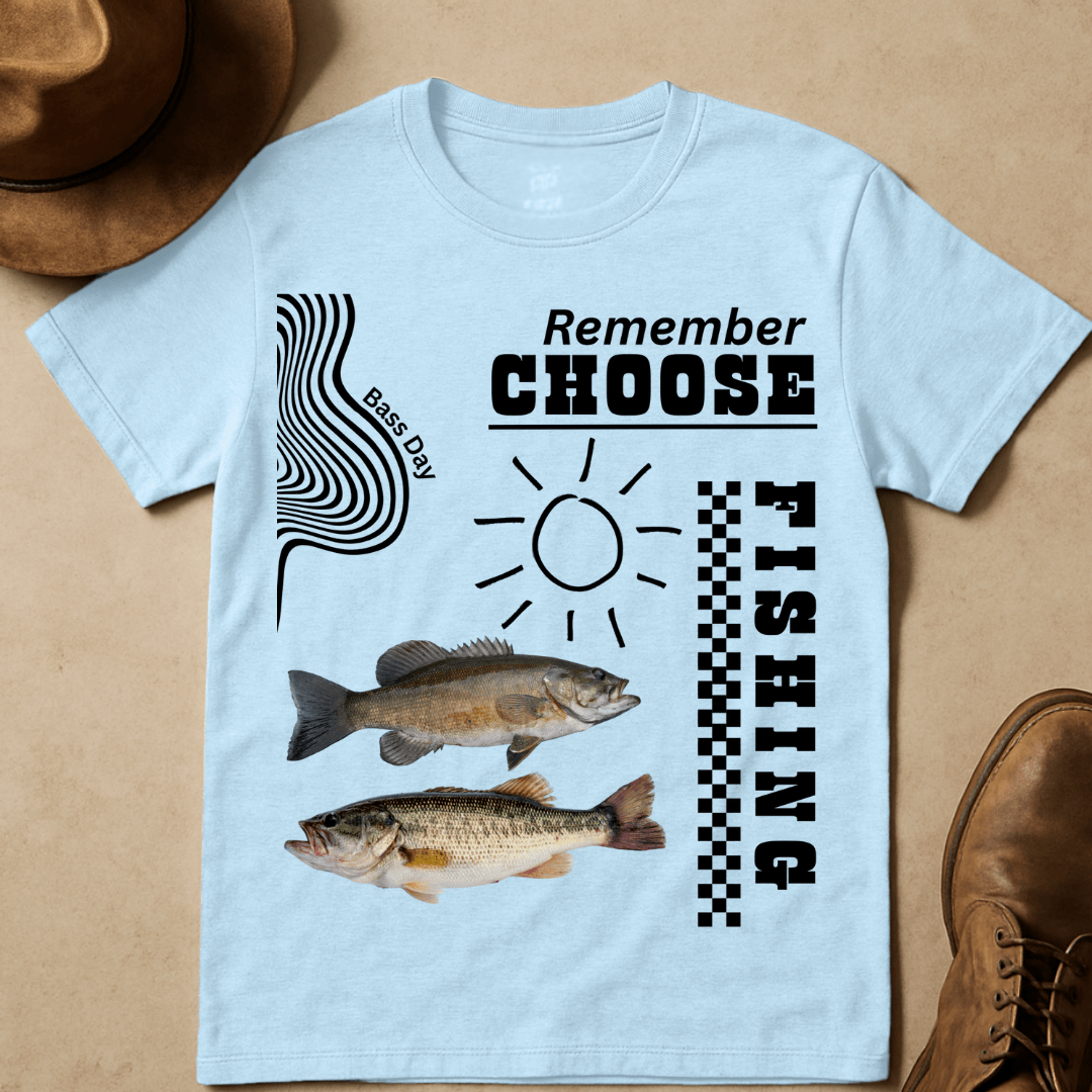 CHOOSE FISHING T-SHIRT