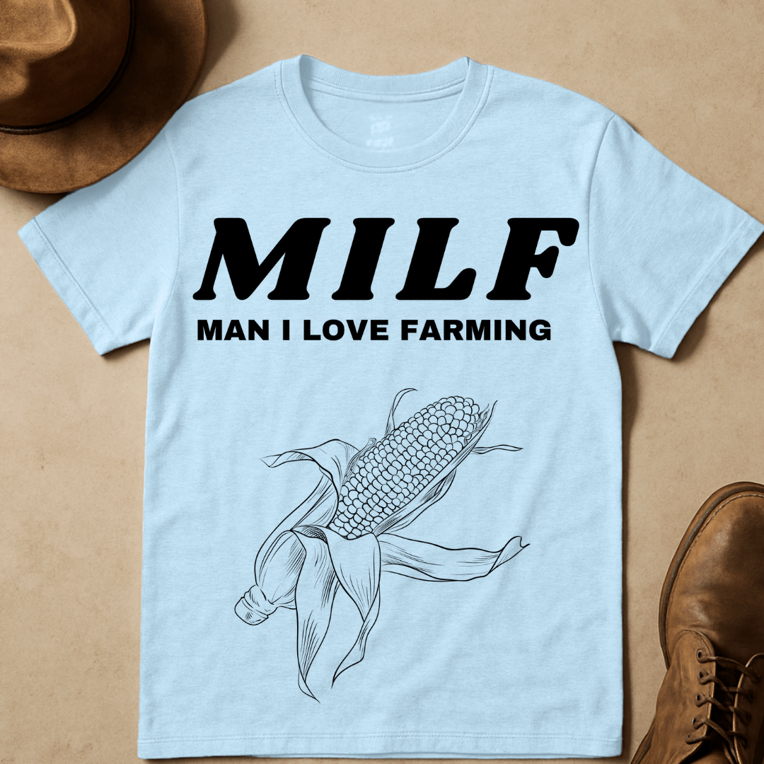 MAN I LOVE FARMING T-SHIRT