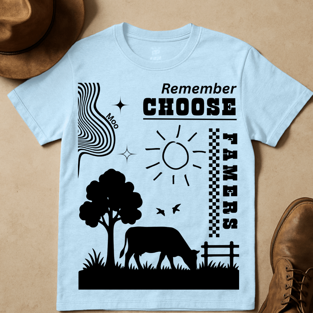 CHOOSE FARMING T-SHIRT