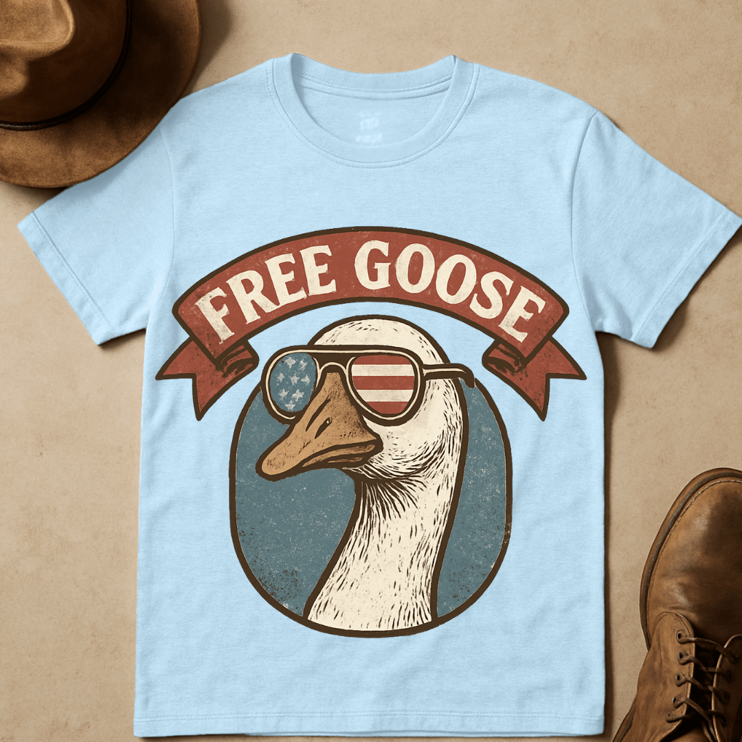 FREE GOOSE BADGE T-SHIRT