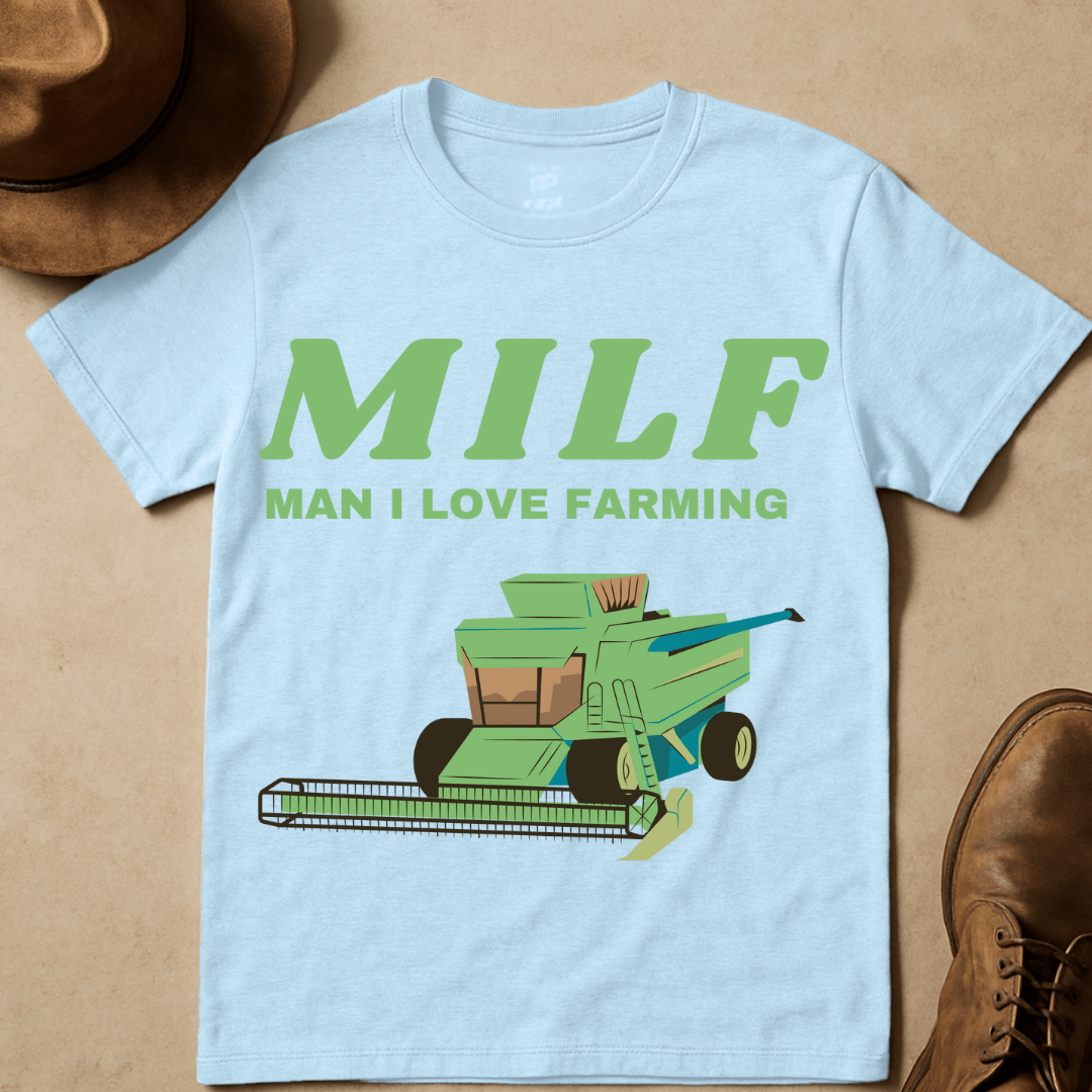 MAN I LOVE FARMING T-SHIRT