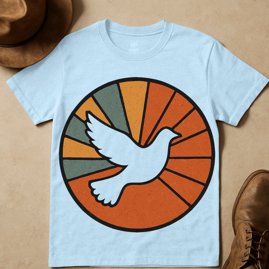 DOVE SUNSET CIRCLE T-SHIRT