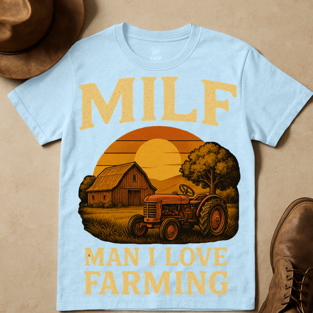 MAN I LOVE FARMING T-SHIRT