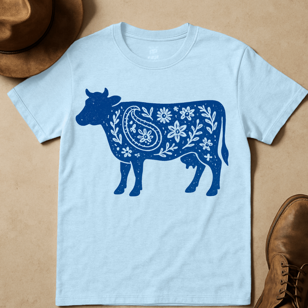 PAISLEY COW T-SHIRT