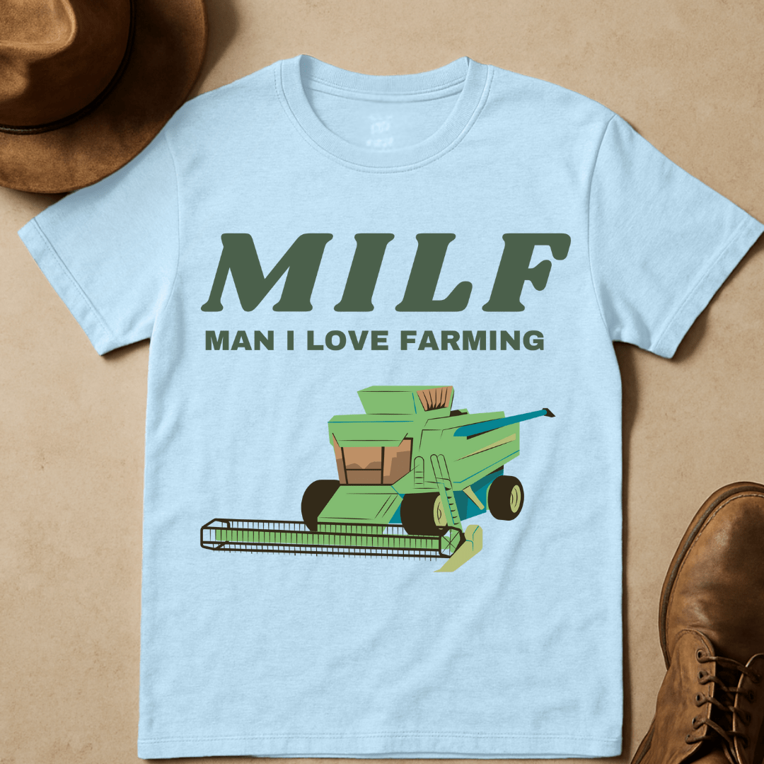 MAN I LOVE FARMING T-SHIRT