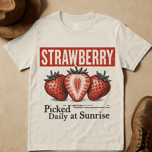 STRAWBERRY FARM MARKET T-SHIRT