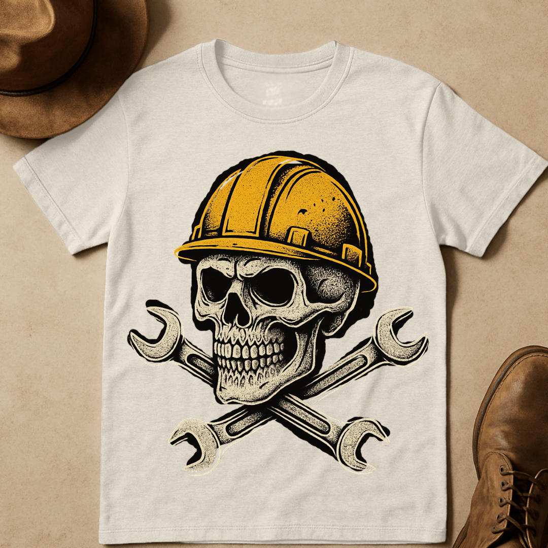 YELLOW HARD HAT T-SHIRT
