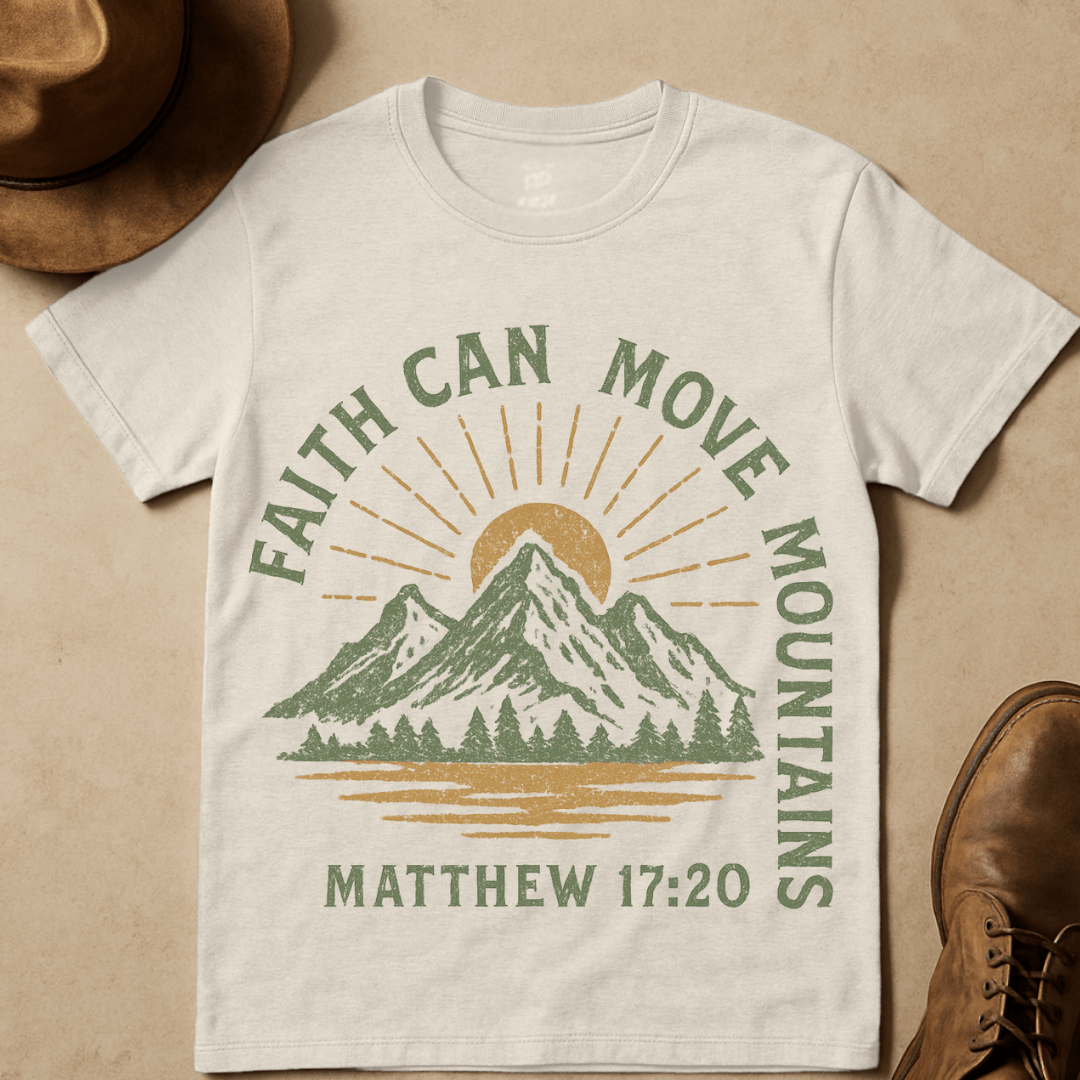 MOUNTAINS FAITH T-SHIRT