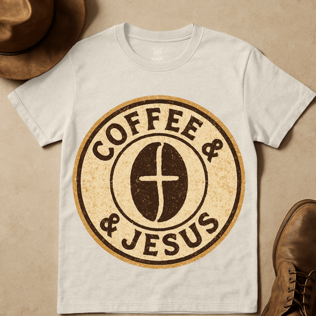 COFFEE BEAN CROSS T-SHIRT