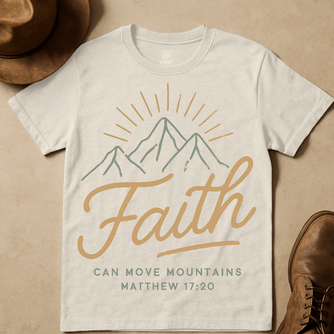 FAITH FINE LINES T-SHIRT