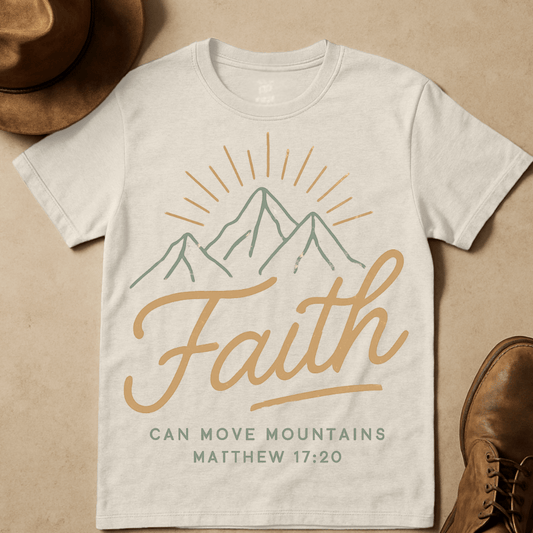 FAITH FINE LINES T-SHIRT