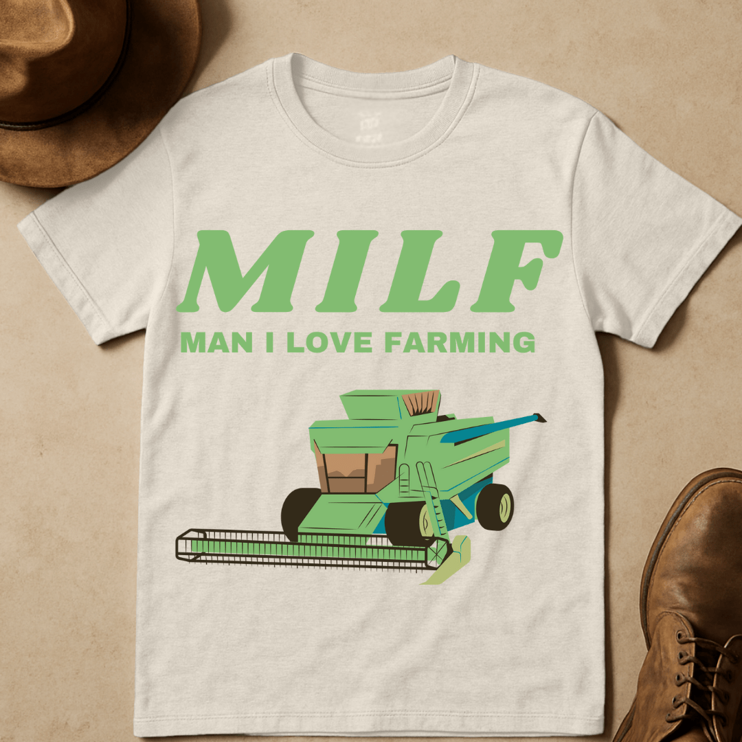 MAN I LOVE FARMING T-SHIRT