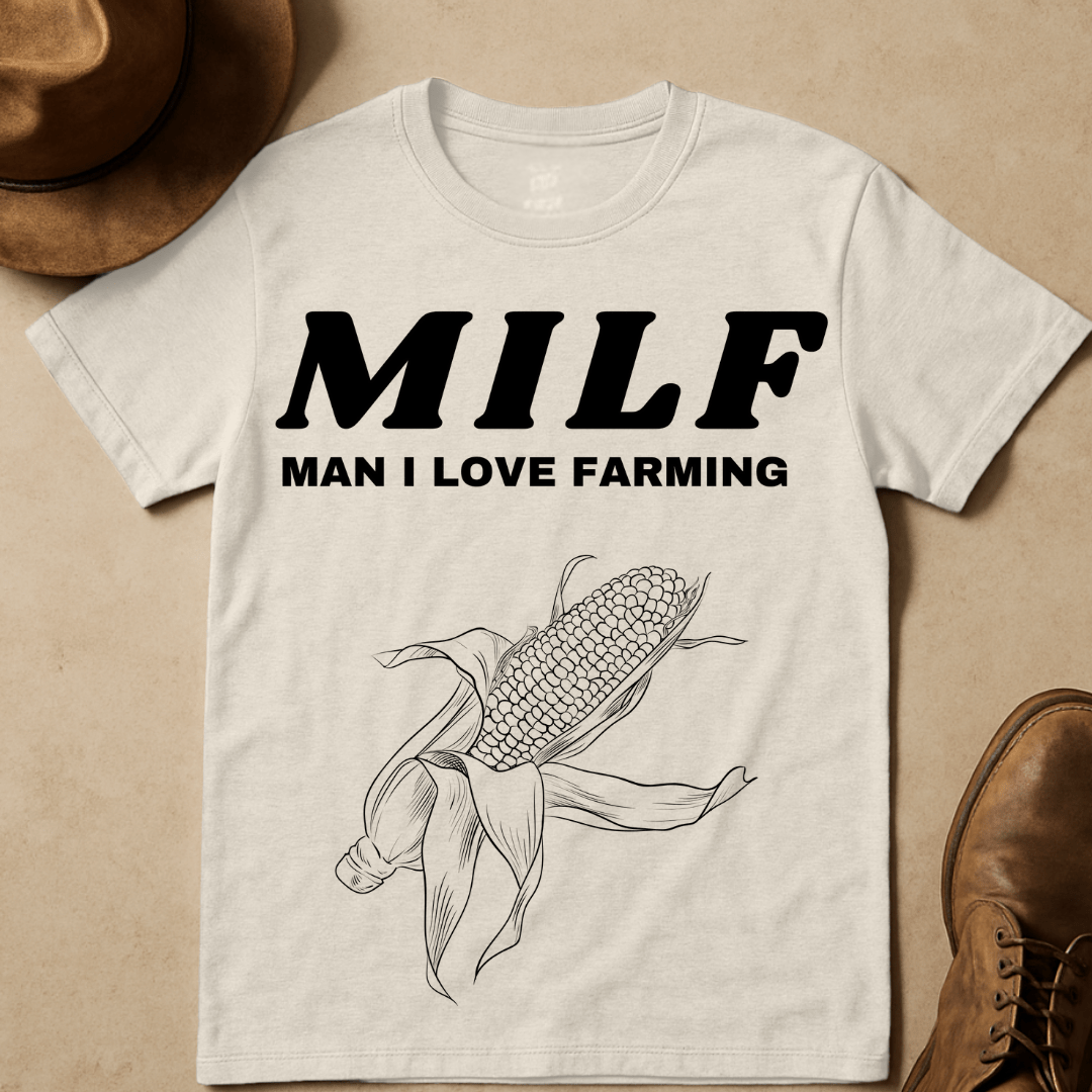 MAN I LOVE FARMING T-SHIRT