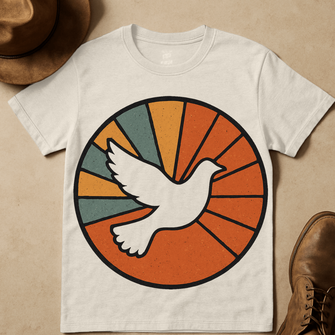 DOVE SUNSET CIRCLE T-SHIRT