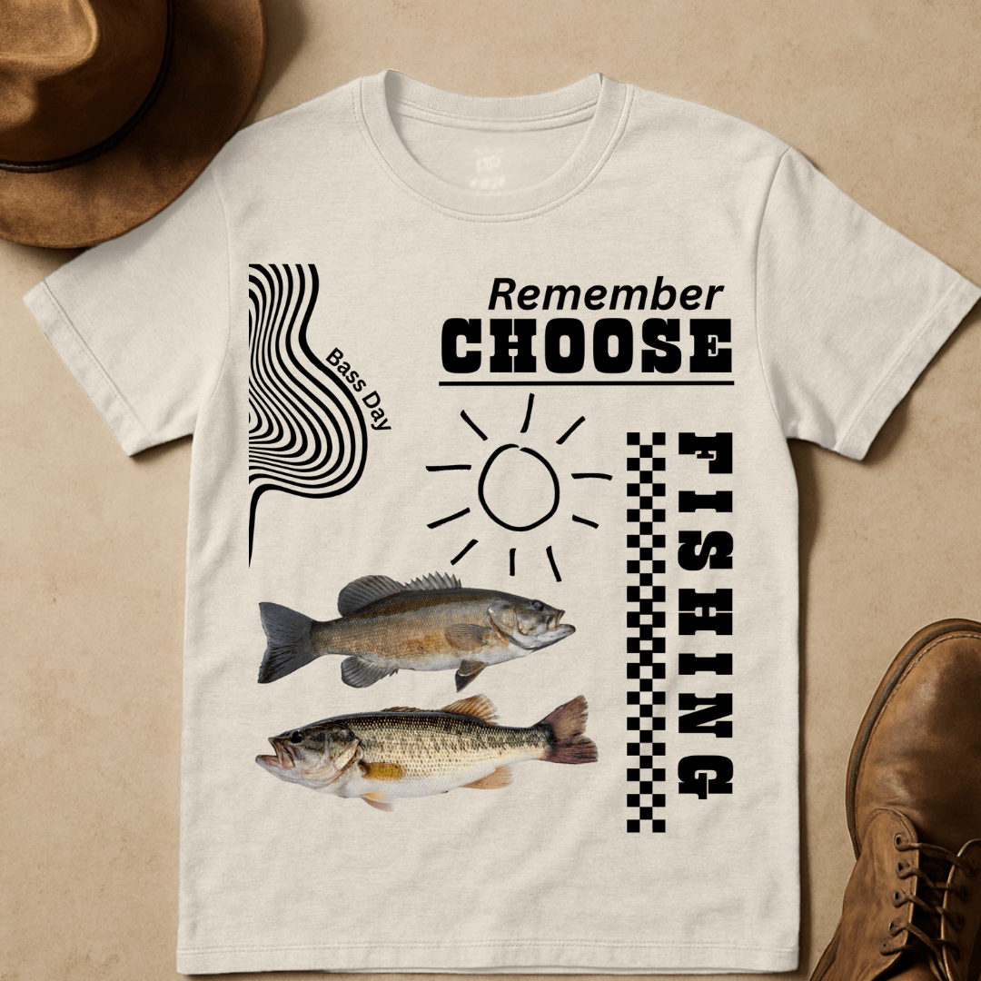 CHOOSE FISHING T-SHIRT