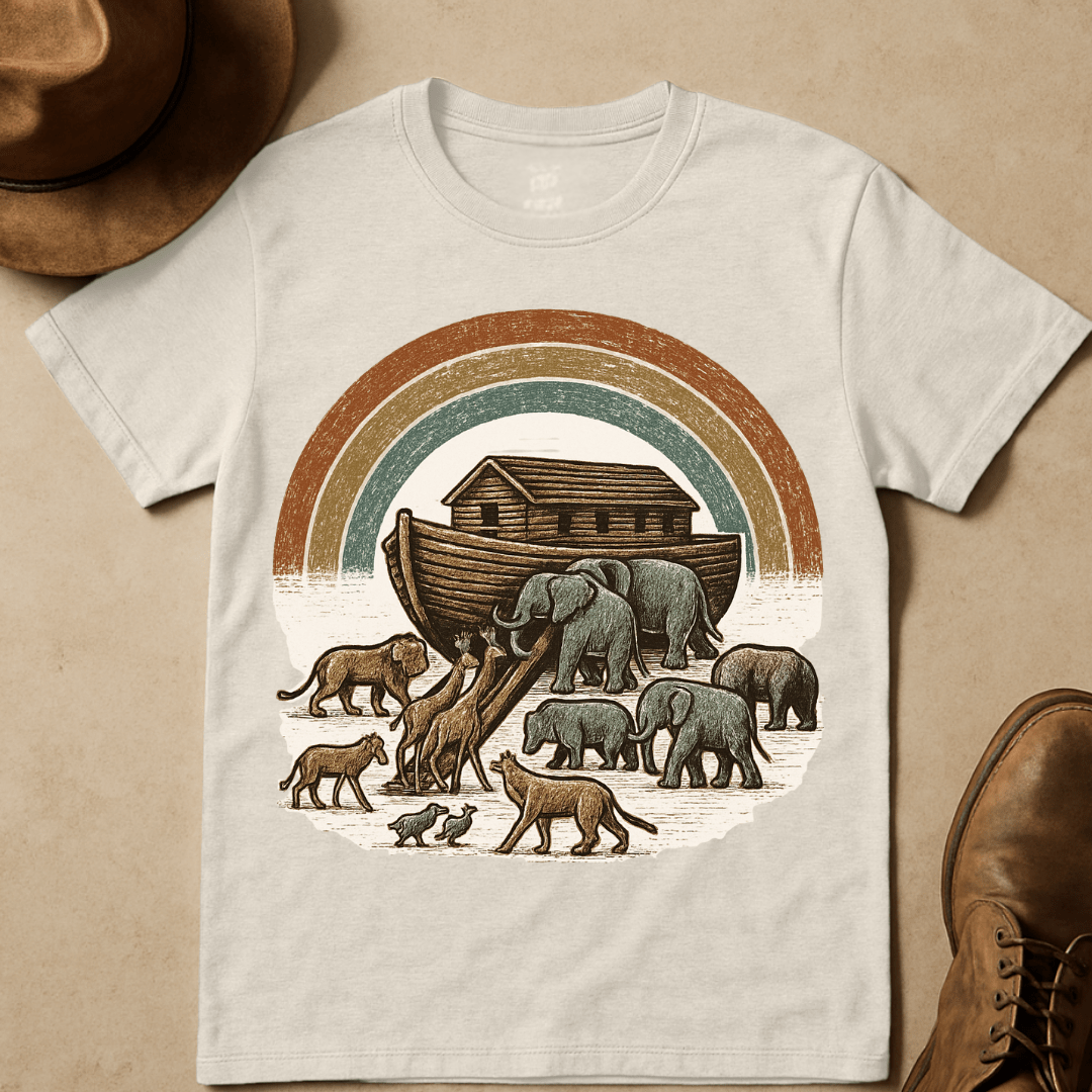 RETRO NOAHS ARK T-SHIRT