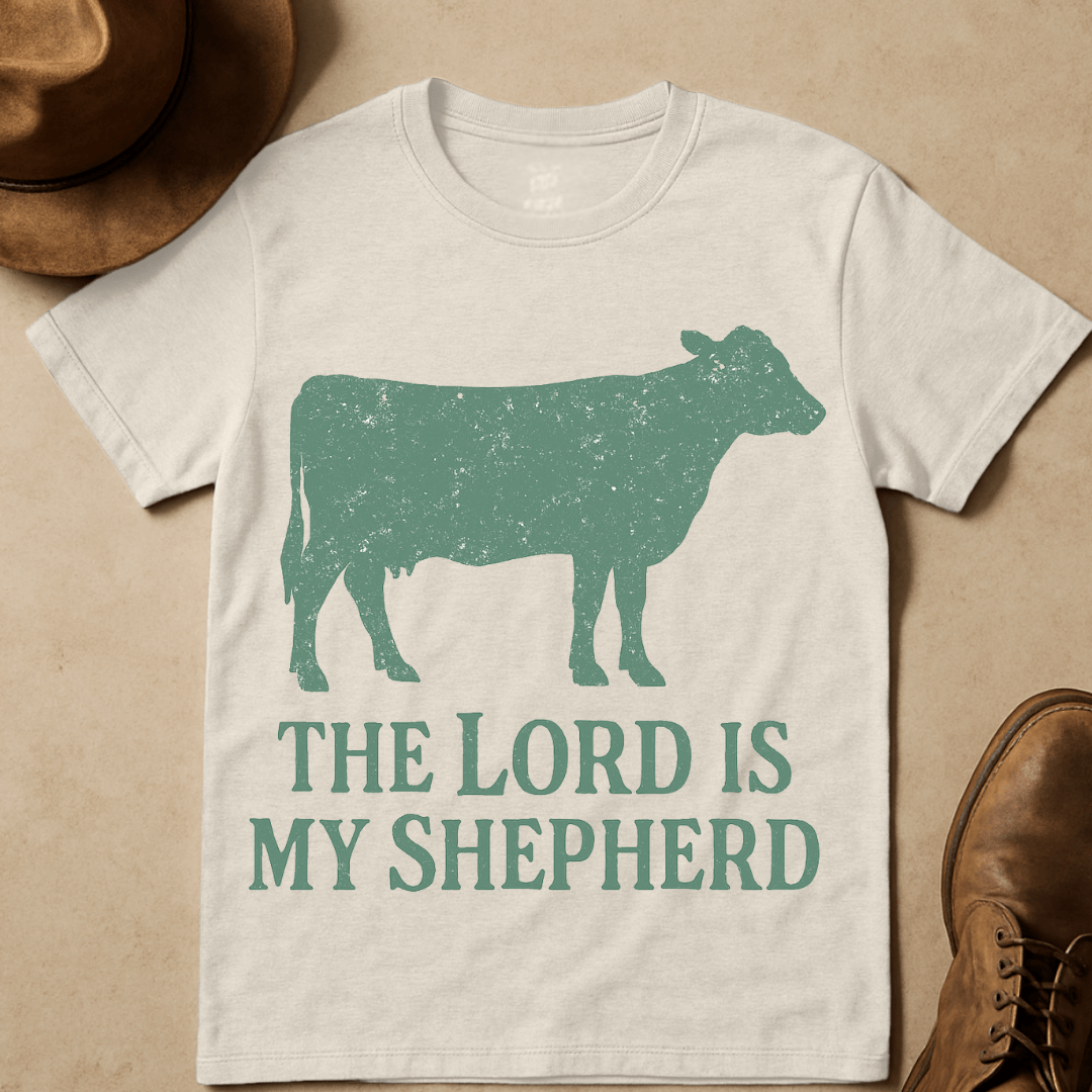 FARM HOUSE COW T-SHIRT