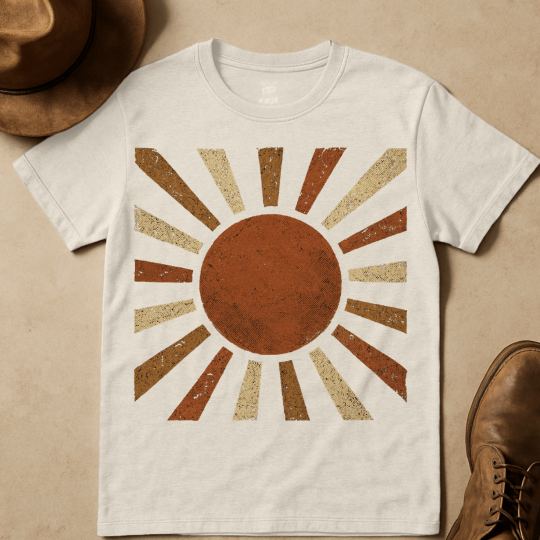RODEO SUNBURST T-SHIRT