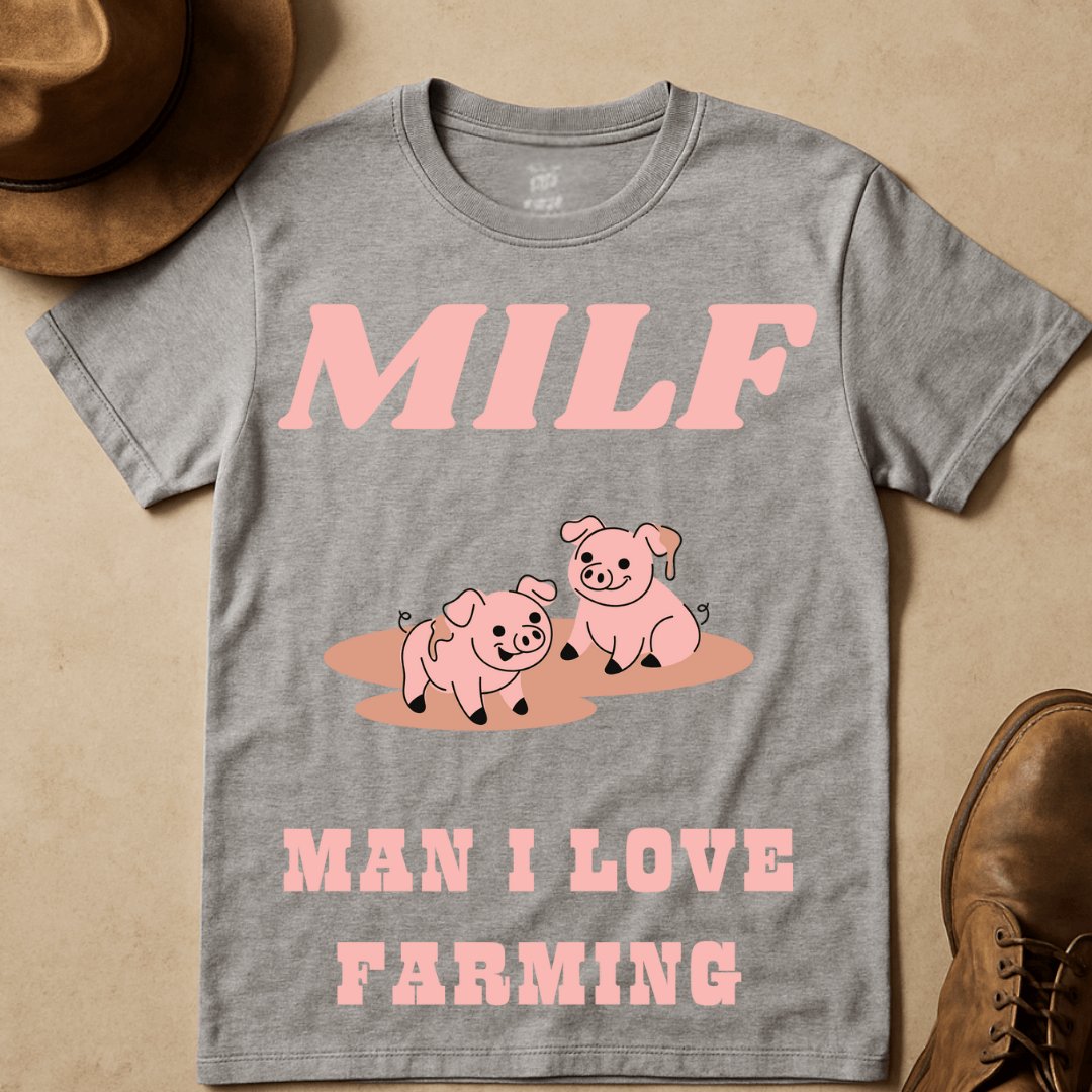 MAN I LOVE FARMING T-SHIRT