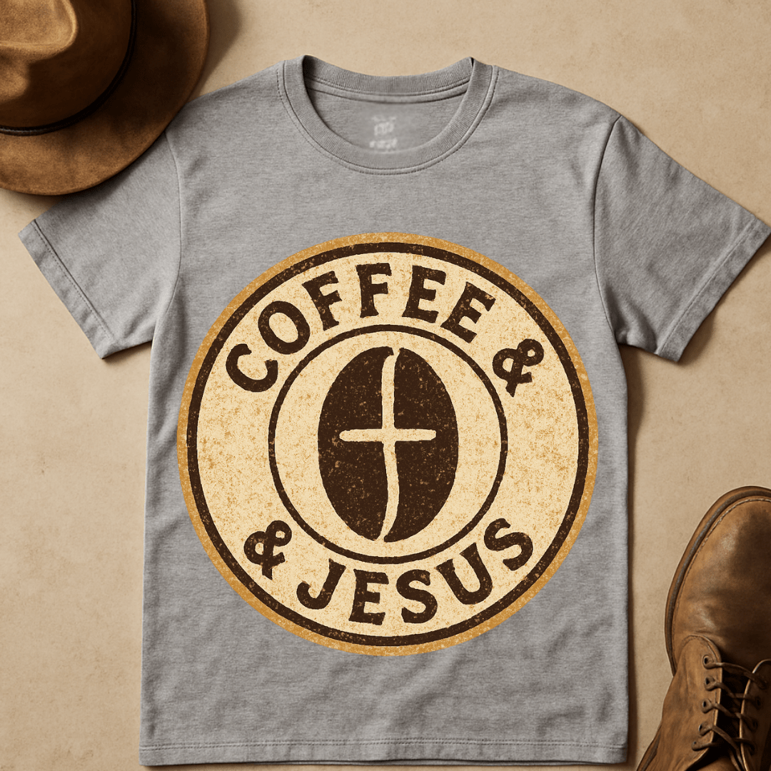COFFEE BEAN CROSS T-SHIRT
