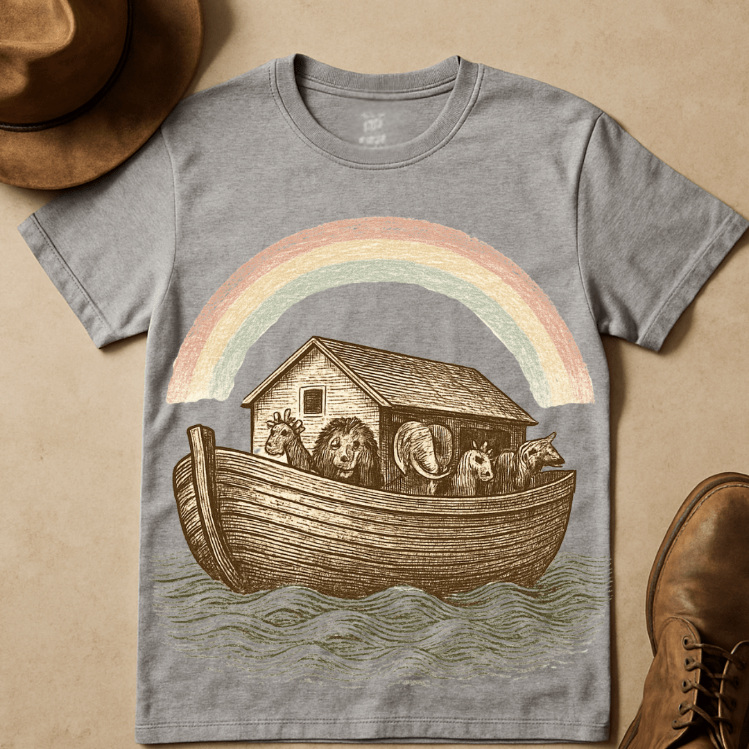 DRAWN NOAHS ARK T-SHIRT