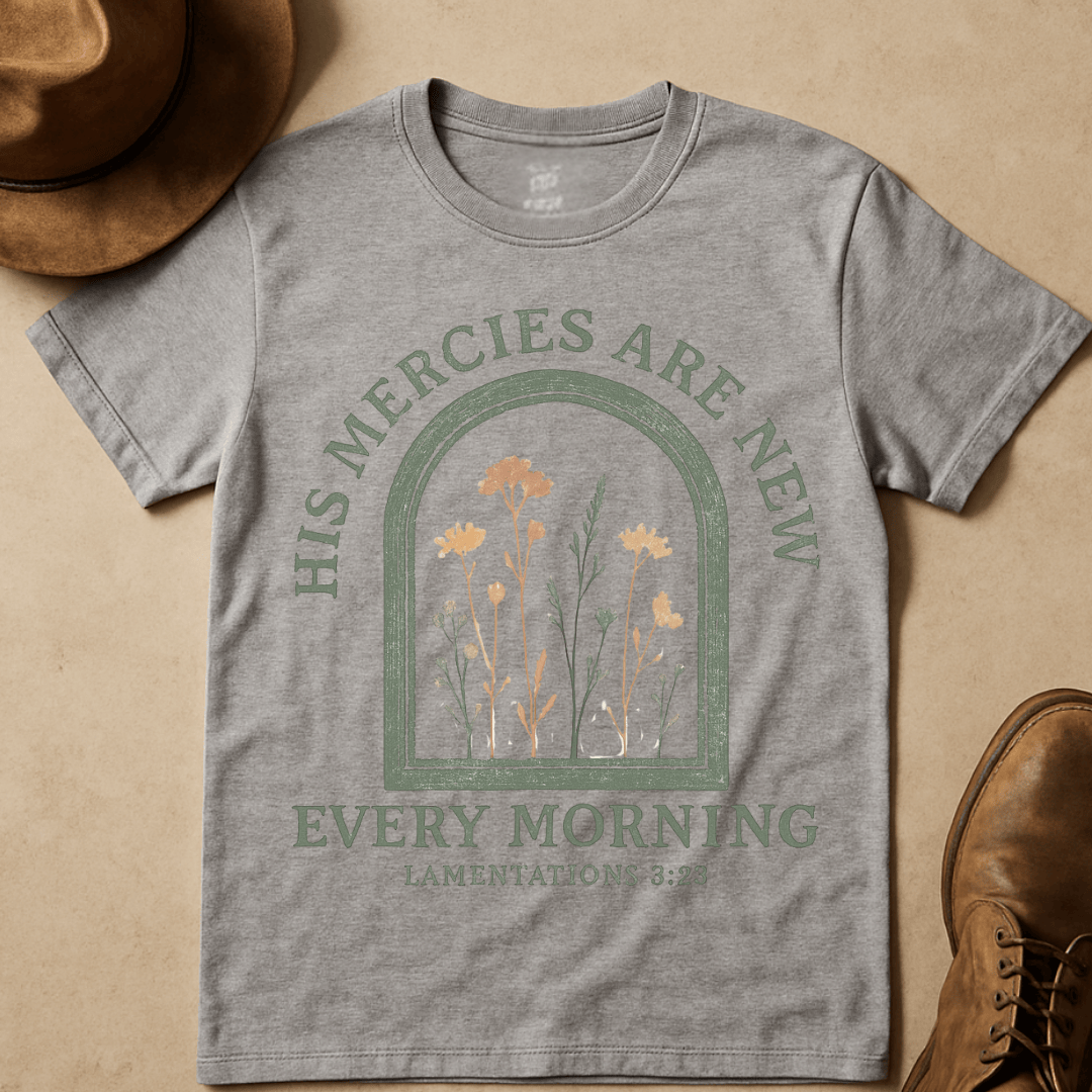 WINDOW WILD FLOWERS T-SHIRT
