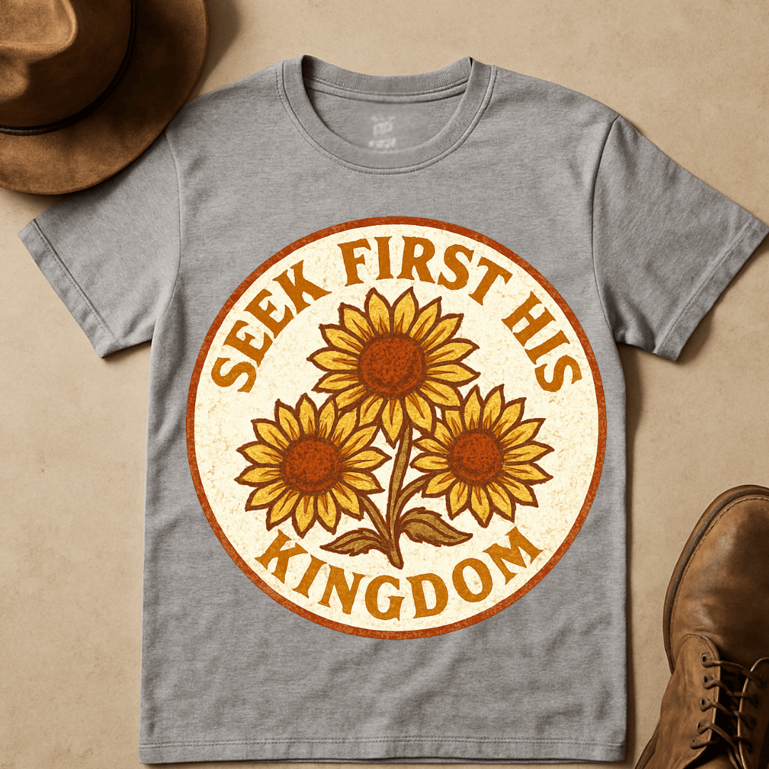 WESTERN DESERT FLOWERES T-SHIRT