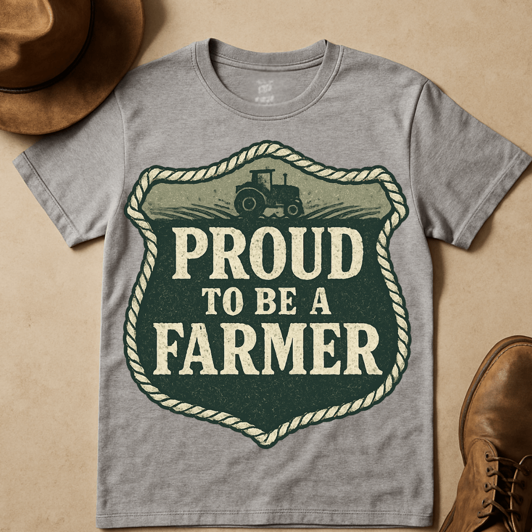 FARMER BADGE T-SHIRT