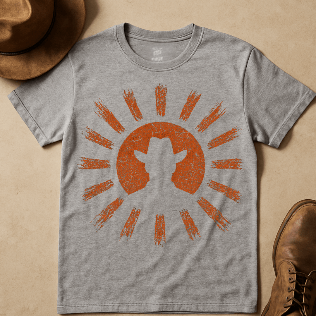 COWBOY SUNBURST T-SHIRT