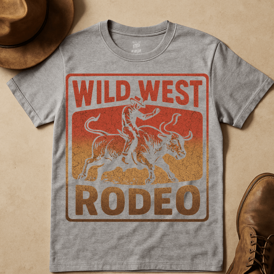 RODEO BUCKING T-SHIRT