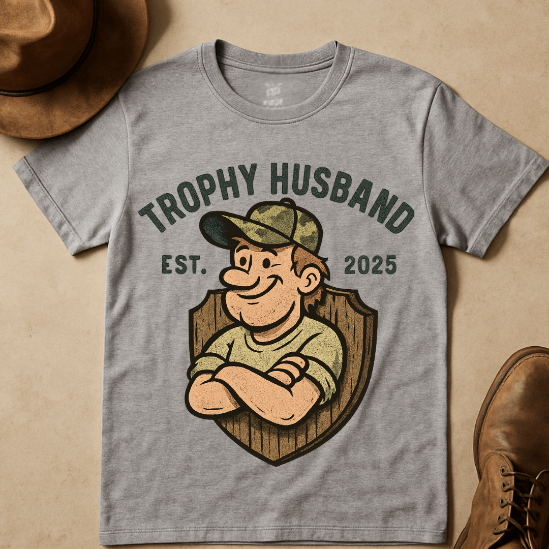 TROPHY HUSBAND T-SHIRT