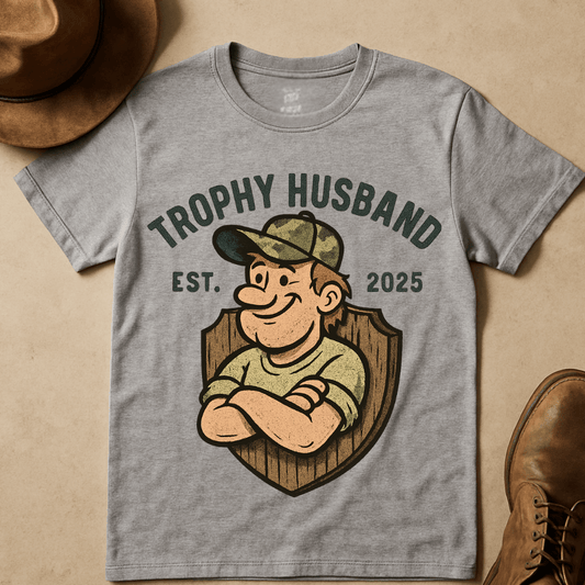 TROPHY HUSBAND T-SHIRT